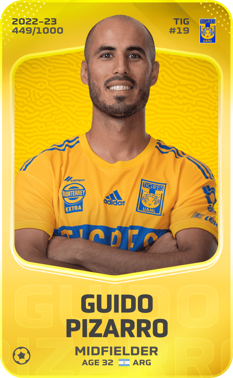 Guido Pizarro 2022-23 • Limited 449/1000