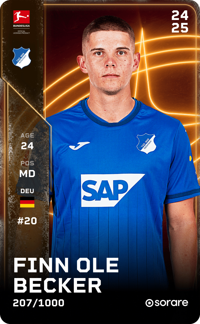 Finn Ole Becker 2024-25 • Limited 207/1000