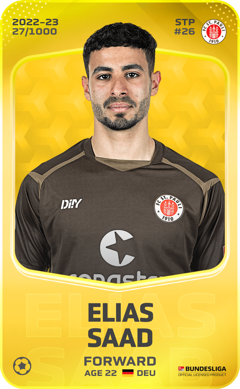 Elias Saad 2022-23 • Limited 27/1000