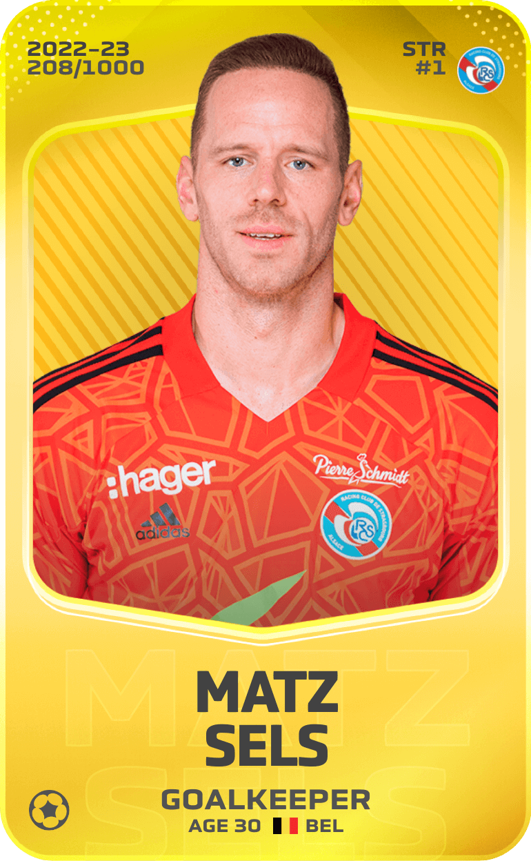 Matz Sels 2022-23 • Limited 208/1000