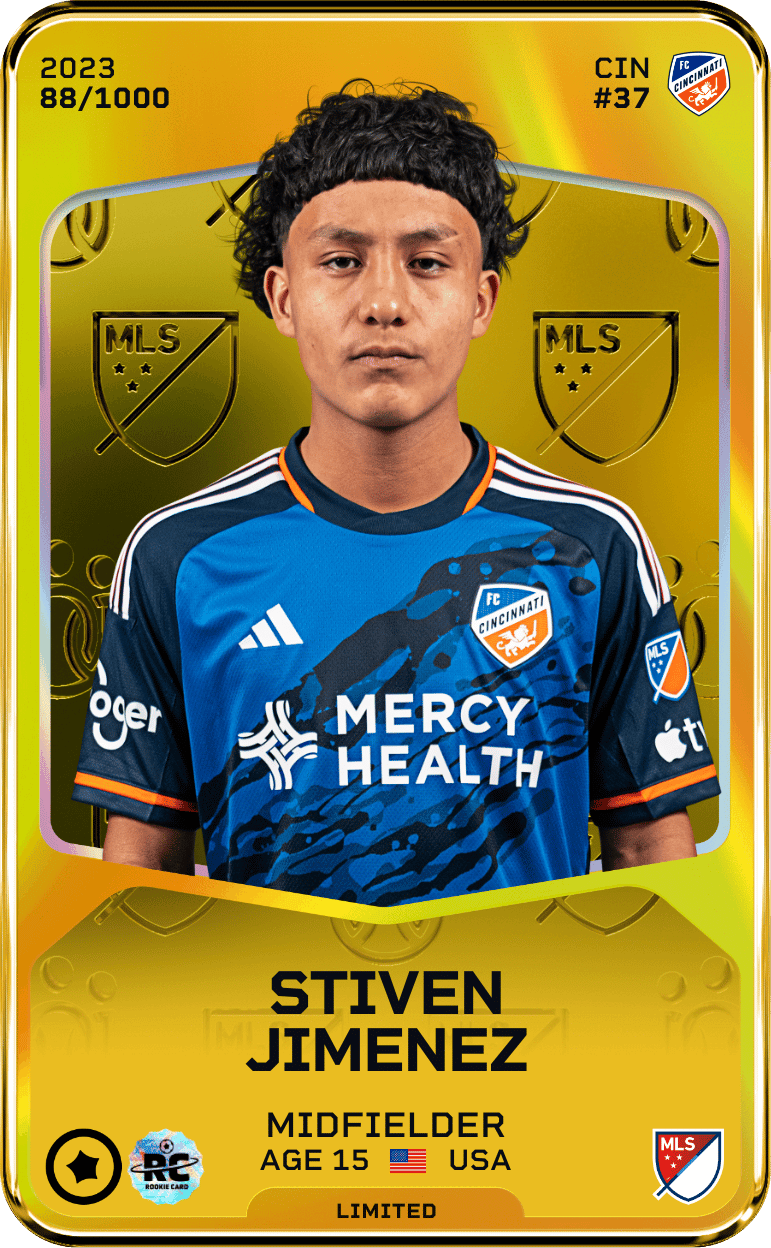 Stiven Jimenez 2023-24 • Limited 88/1000