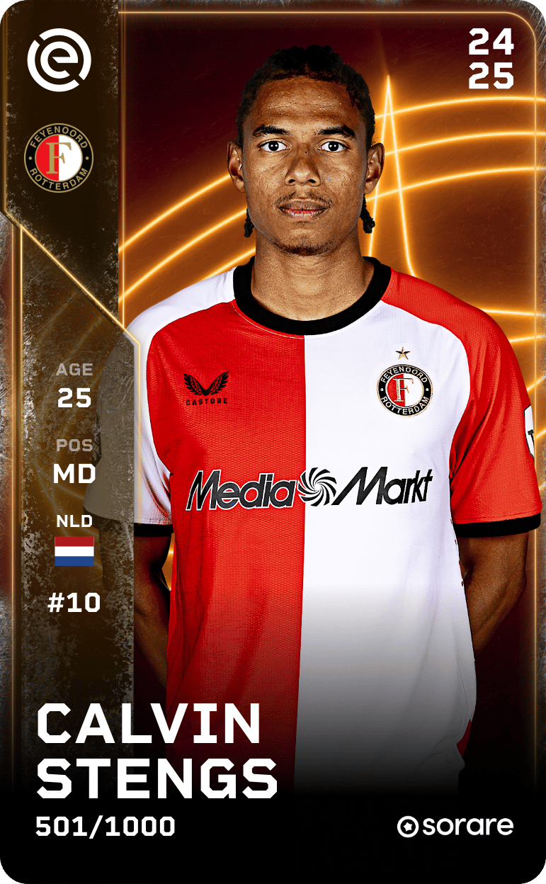 Calvin Stengs 2024-25 • Limited 501/1000