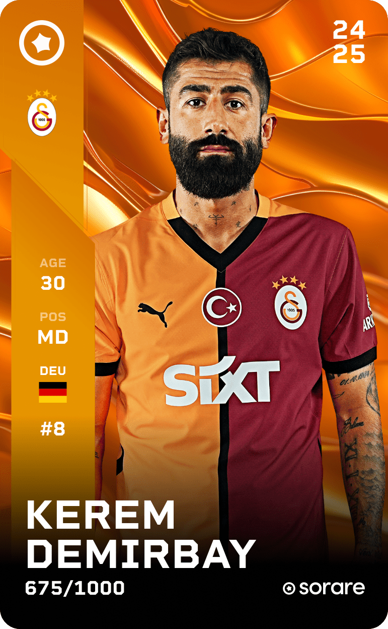 Kerem Demirbay 2024-25 • Limited 675/1000