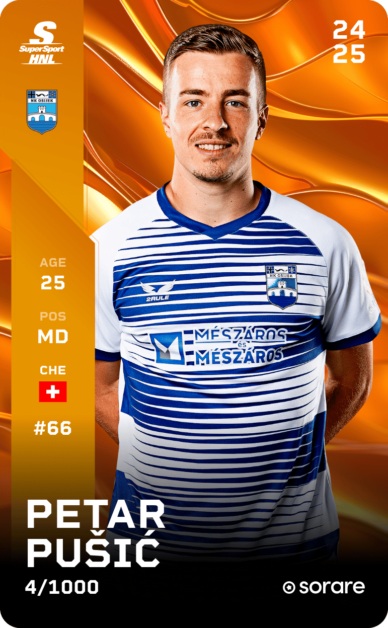 Petar Pušić 2024-25 • Limited 4/1000