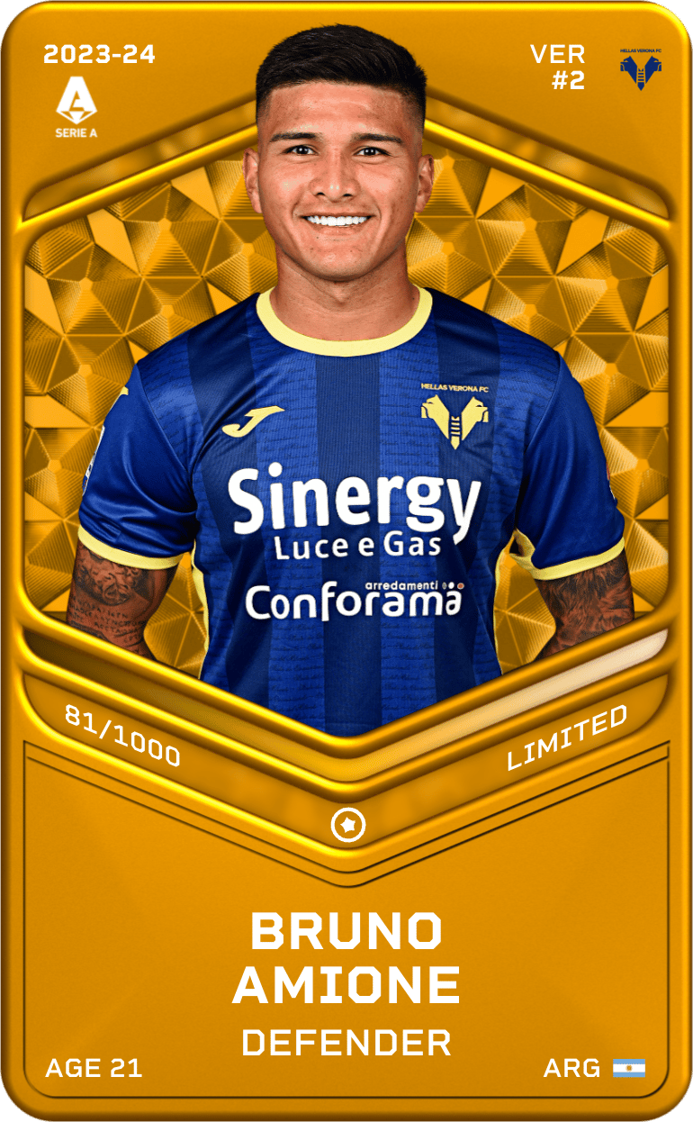 Bruno Amione 2023-24 • Limited 81/1000