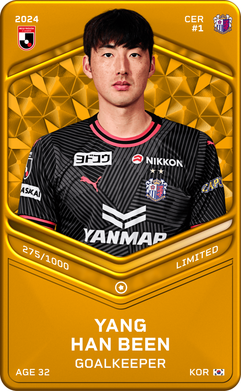 YANG HAN BEEN 2024-25 • Limited 275/1000