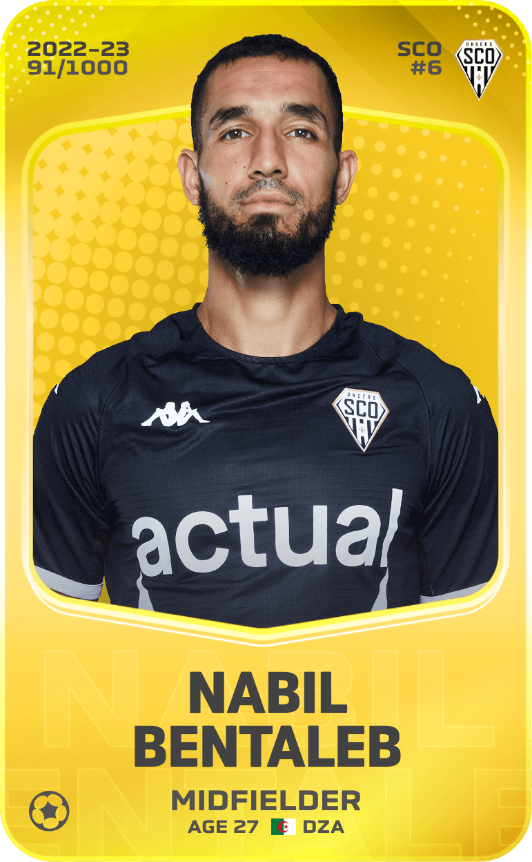 Nabil Bentaleb 2022-23 • Limited 91/1000