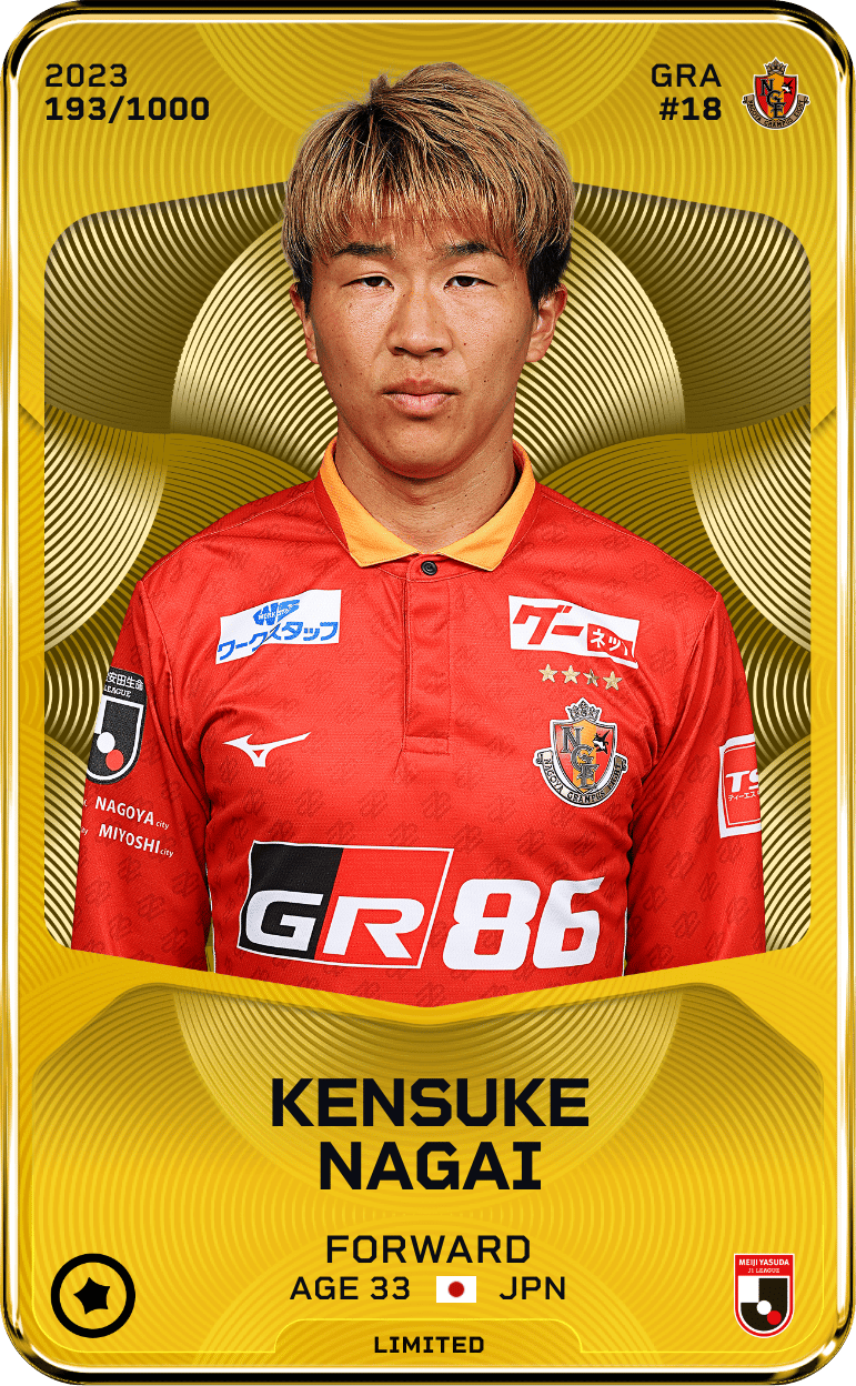 Kensuke Nagai 2023-24 • Limited 193/1000