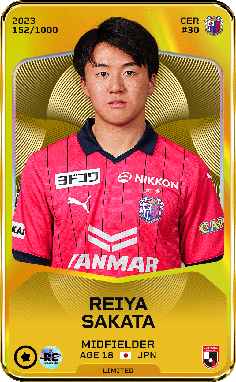 Reiya Sakata 2023-24 • Limited 152/1000