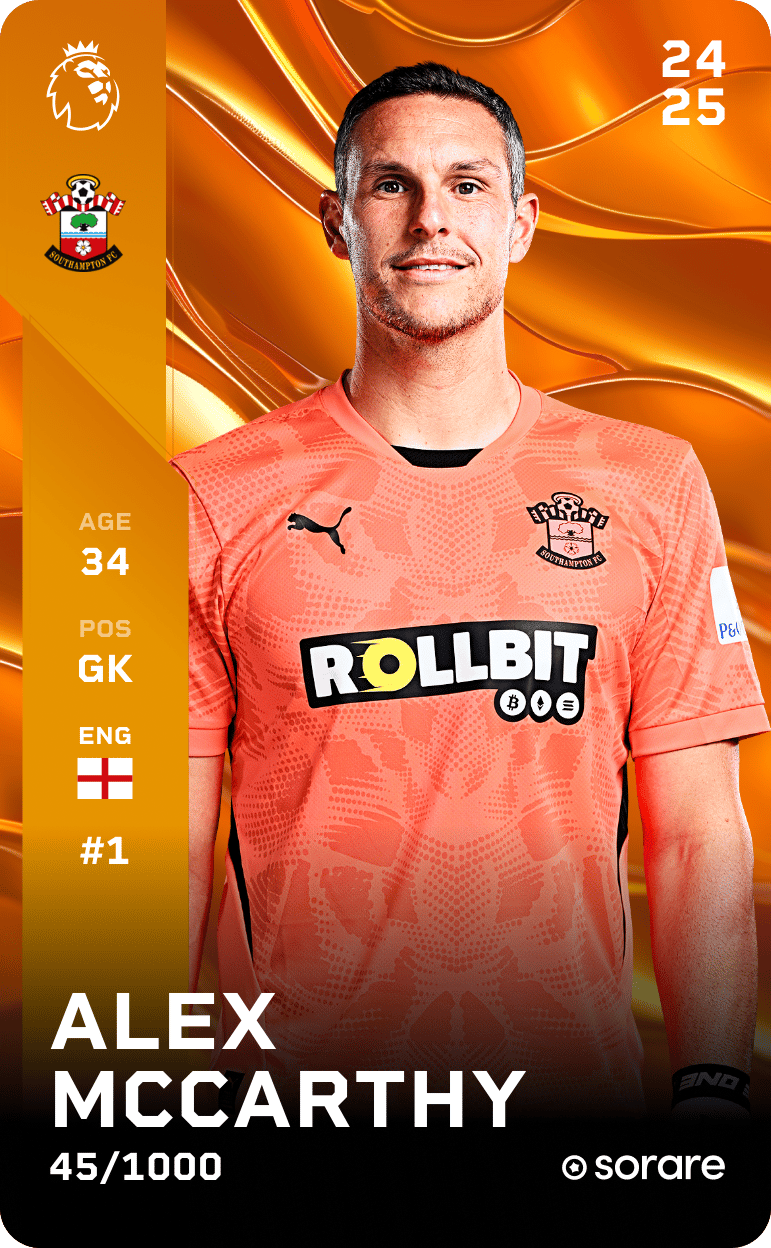 Alex McCarthy 2024-25 • Limited 45/1000