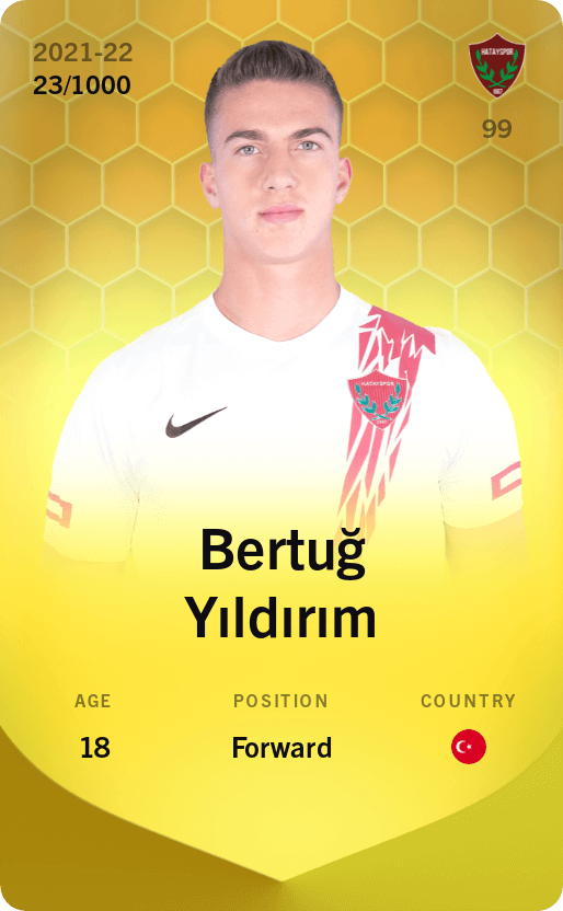 Bertuğ Yıldırım 2021-22 • Limited 23/1000