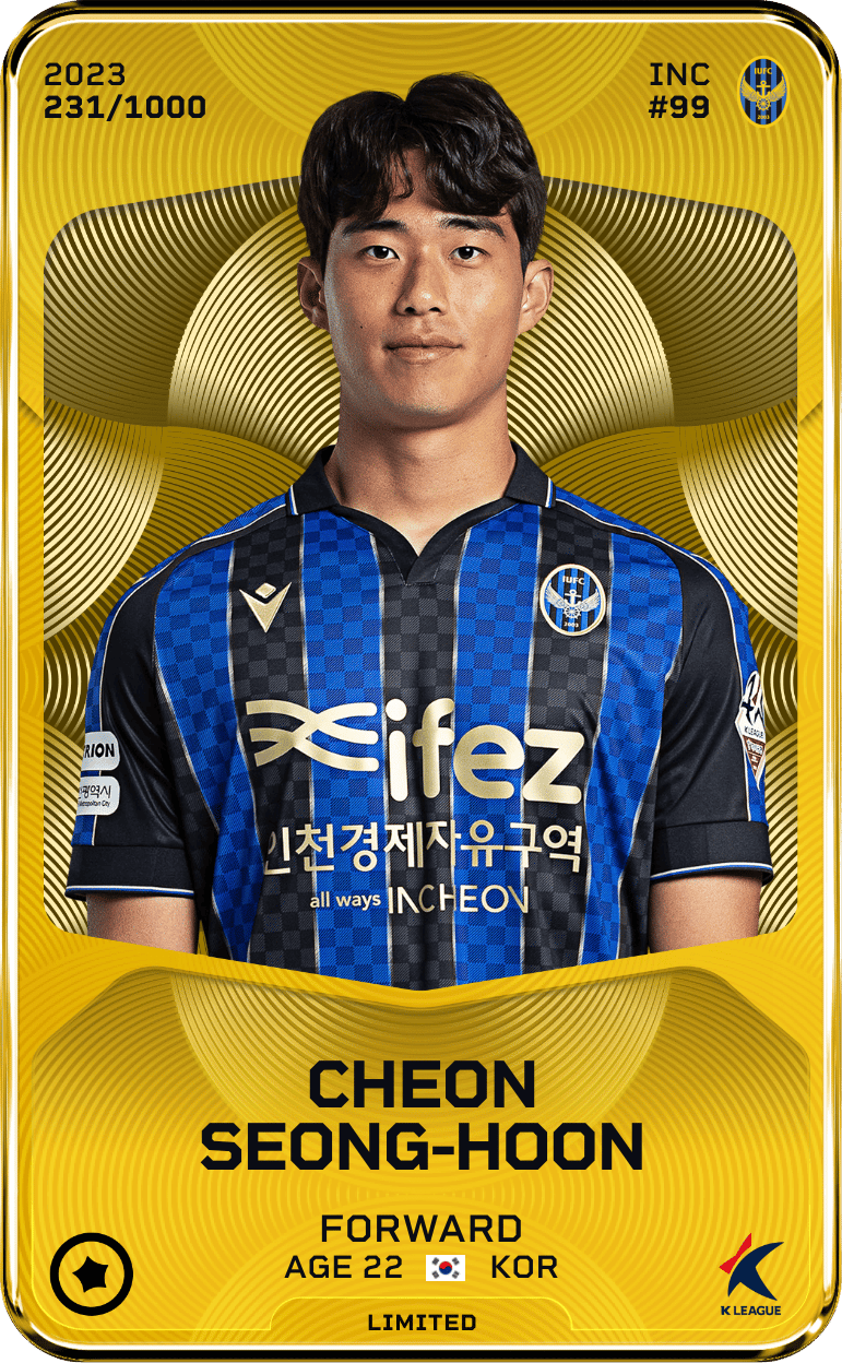 Cheon Seong-Hoon 2023-24 • Limited 231/1000