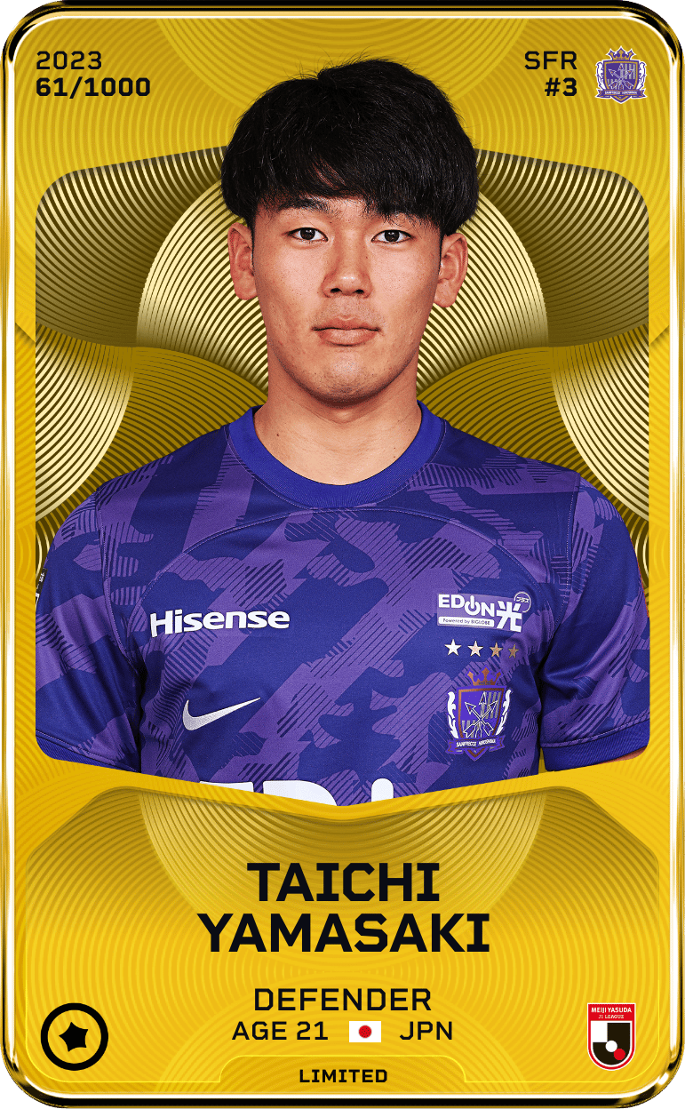 Taichi Yamasaki 2023-24 • Limited 61/1000