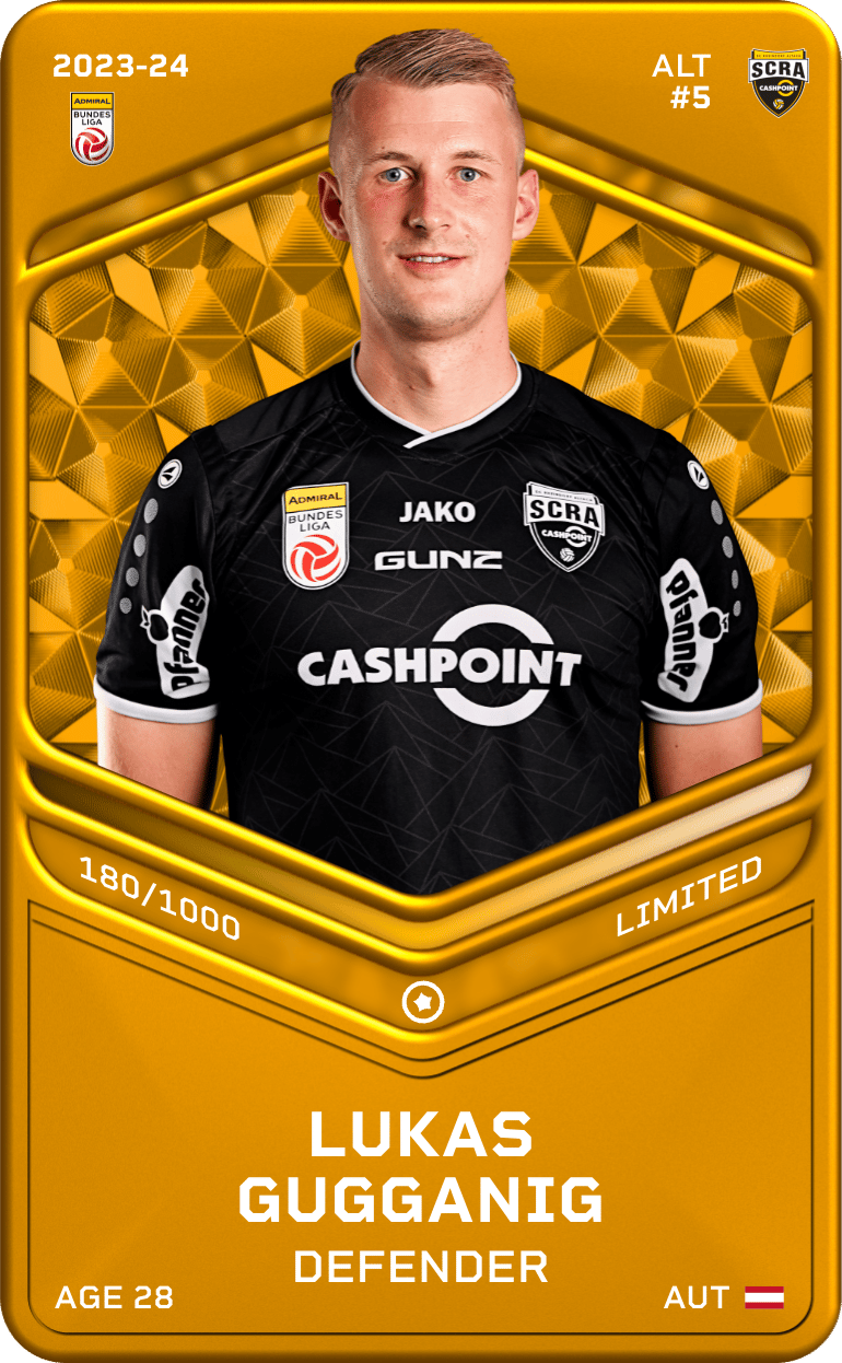 Lukas Gugganig 2023-24 • Limited 180/1000