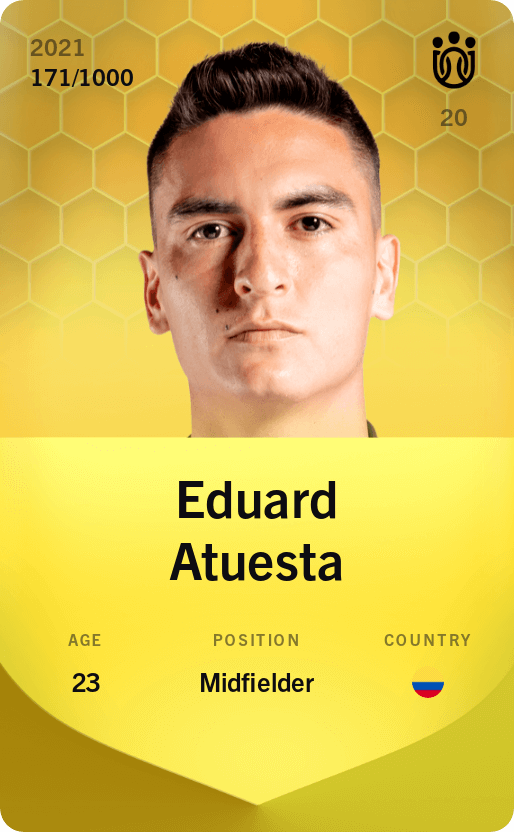 Eduard Atuesta 2021-22 • Limited 171/1000