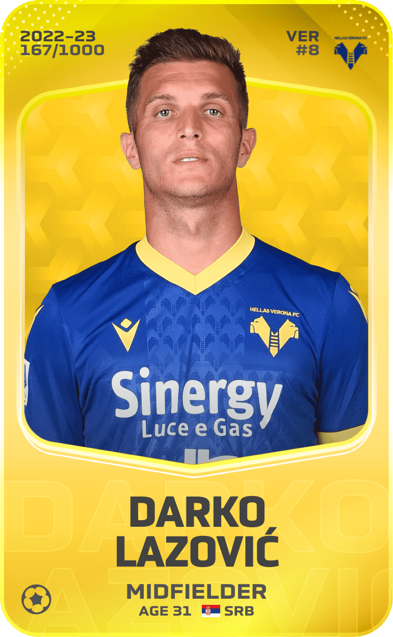 Darko Lazović 2022-23 • Limited 167/1000