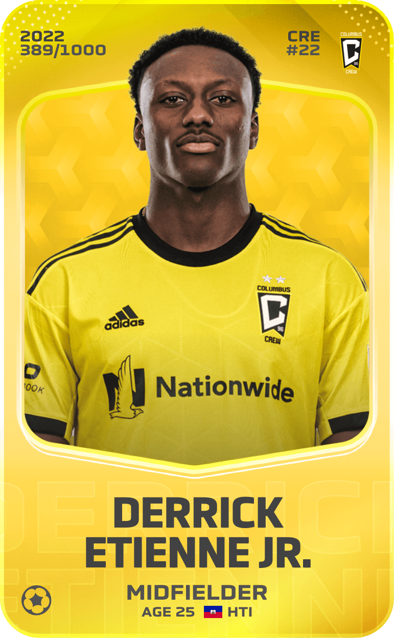 Derrick Etienne Jr. 2022-23 • Limited 389/1000
