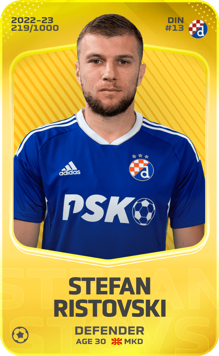 Stefan Ristovski 2022-23 • Limited 219/1000