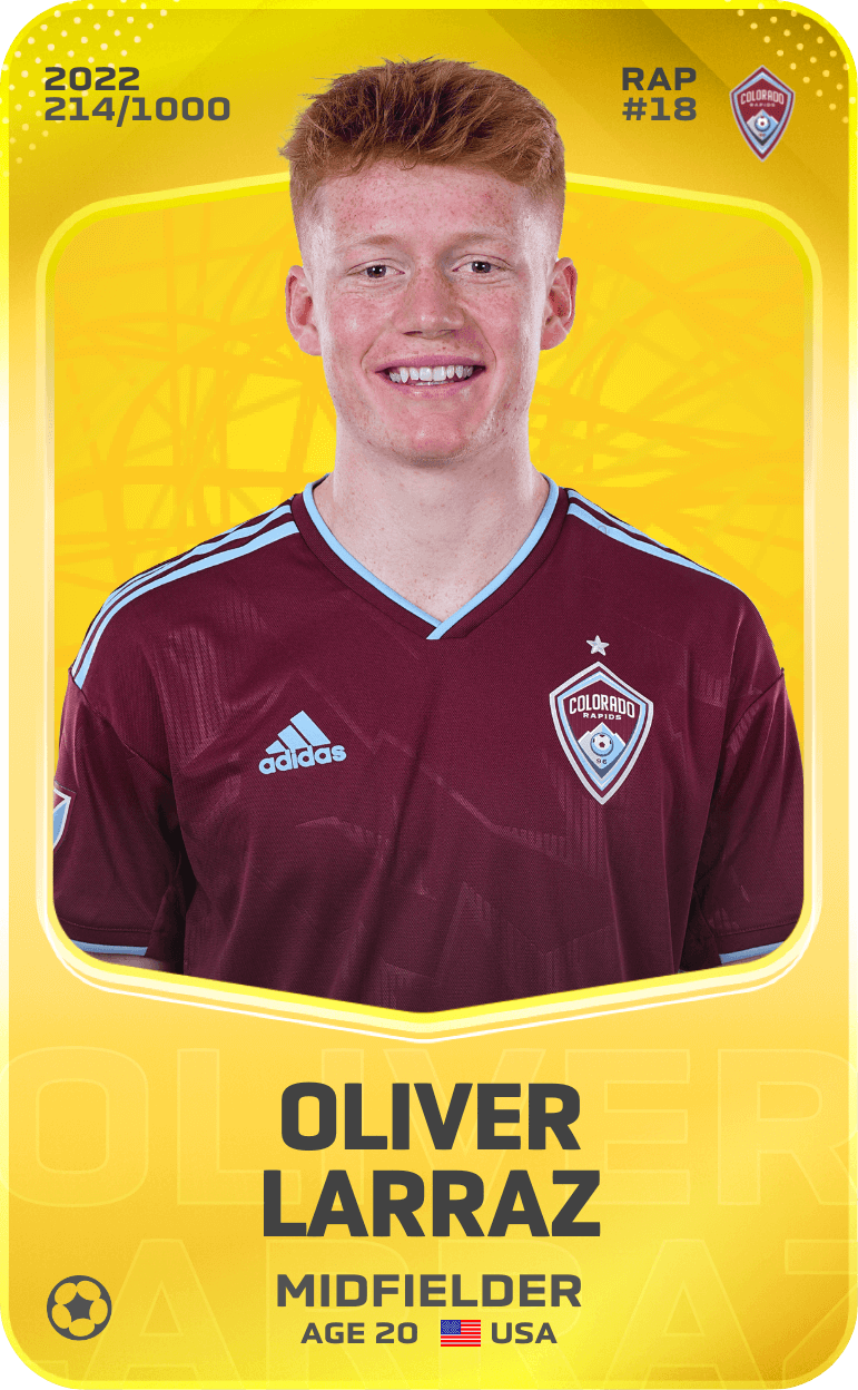 Oliver Larraz 2022-23 • Limited 214/1000