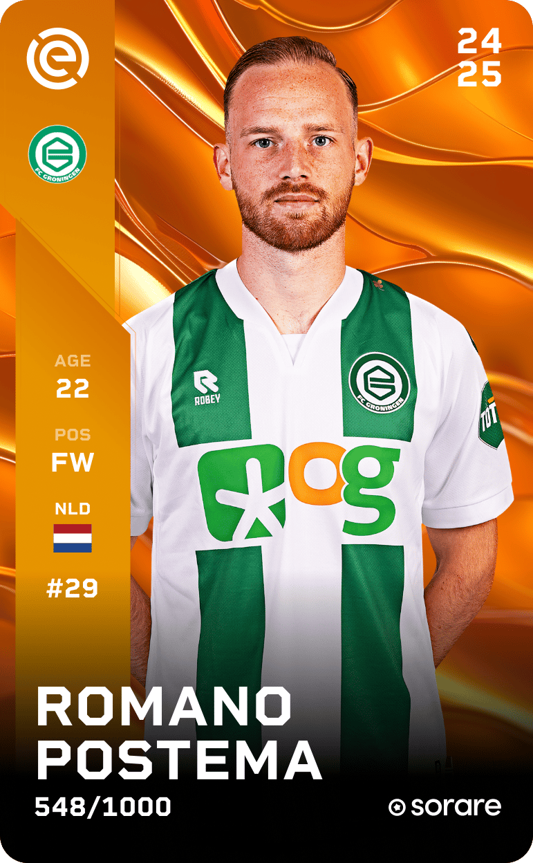 Romano Postema 2024-25 • Limited 548/1000
