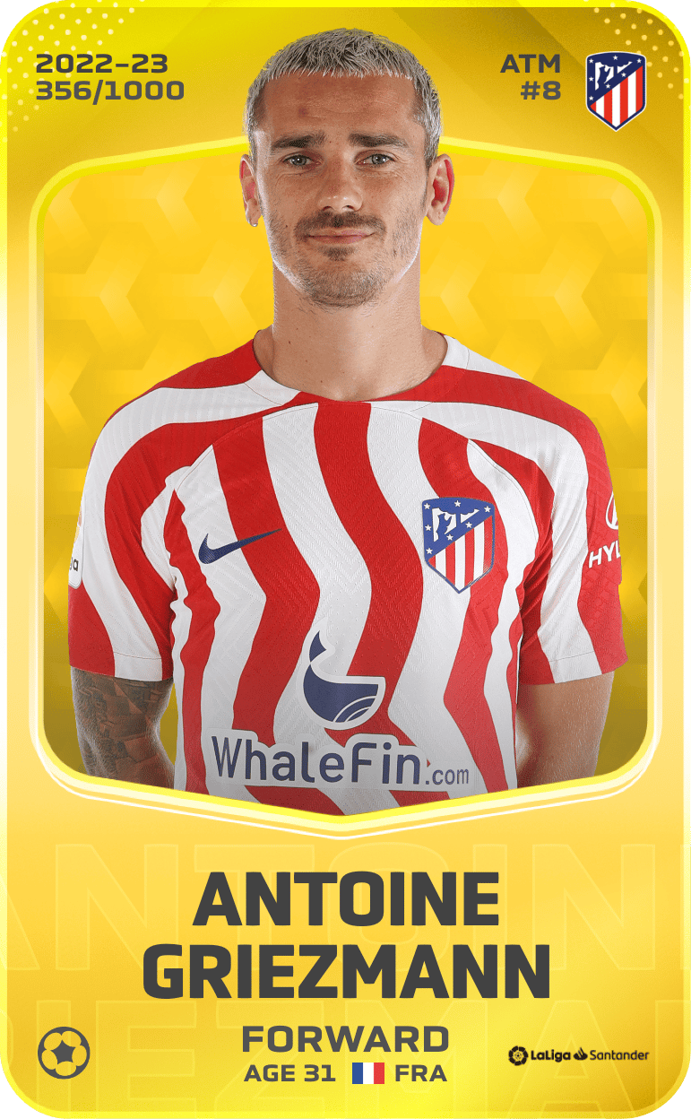 Antoine Griezmann 2022-23 • Limited 356/1000