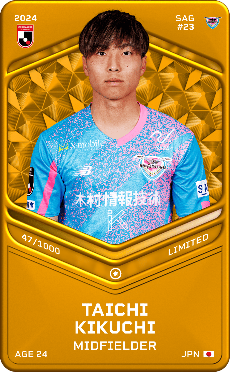 Taichi Kikuchi 2024-25 • Limited 47/1000