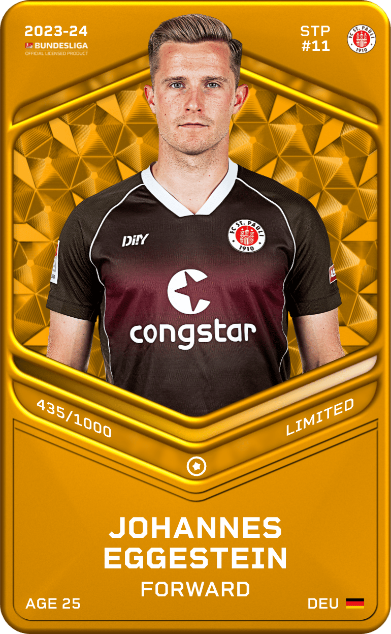 Johannes Eggestein 2023-24 • Limited 435/1000