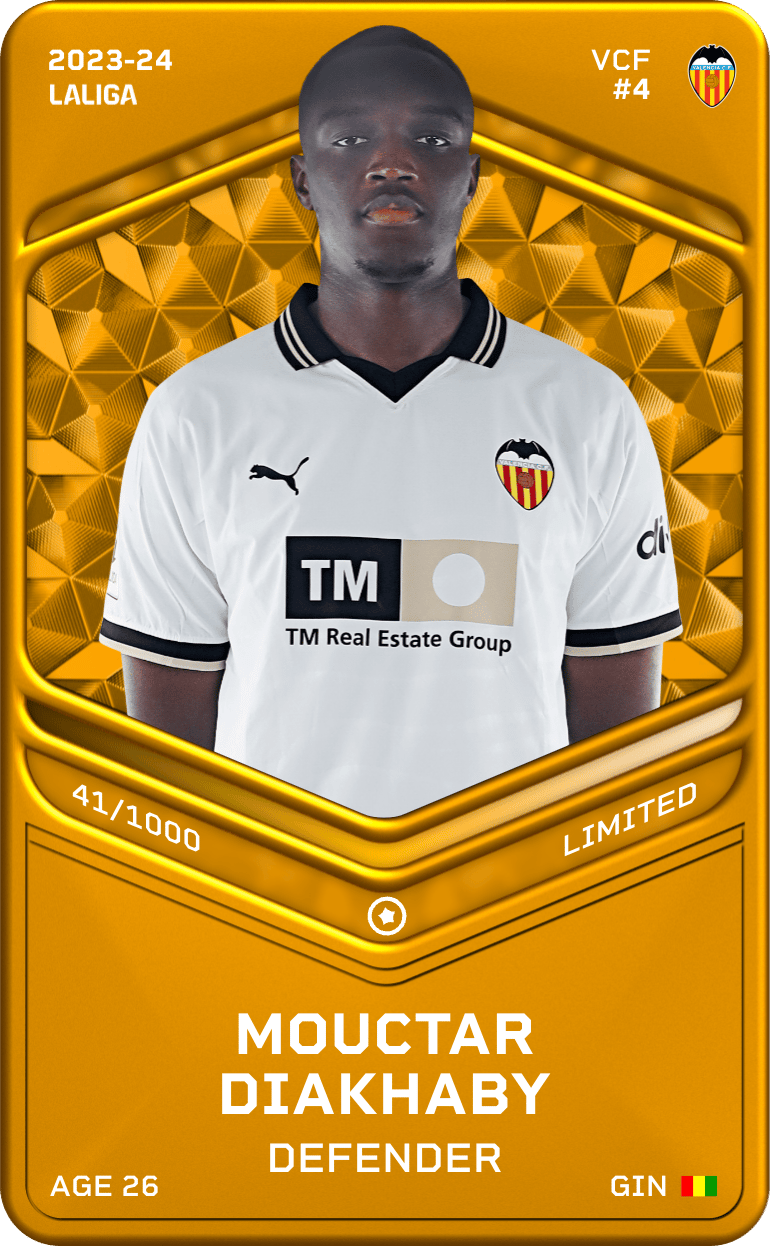 Mouctar Diakhaby 2023-24 • Limited 41/1000