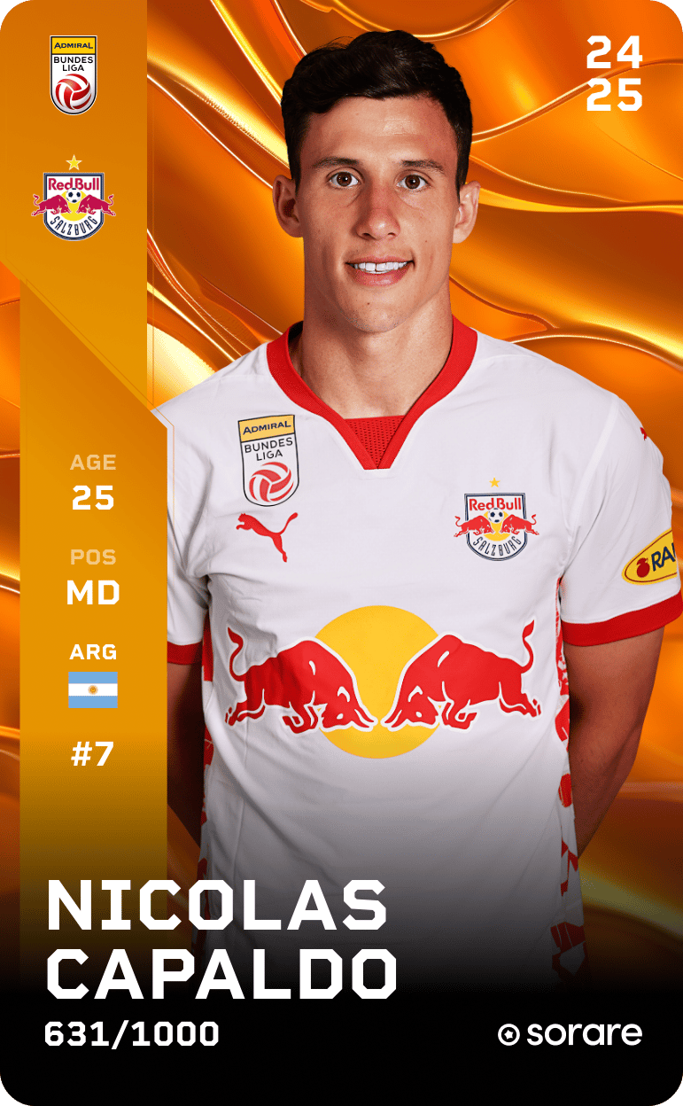 Nicolás Capaldo 2024-25 • Limited 631/1000