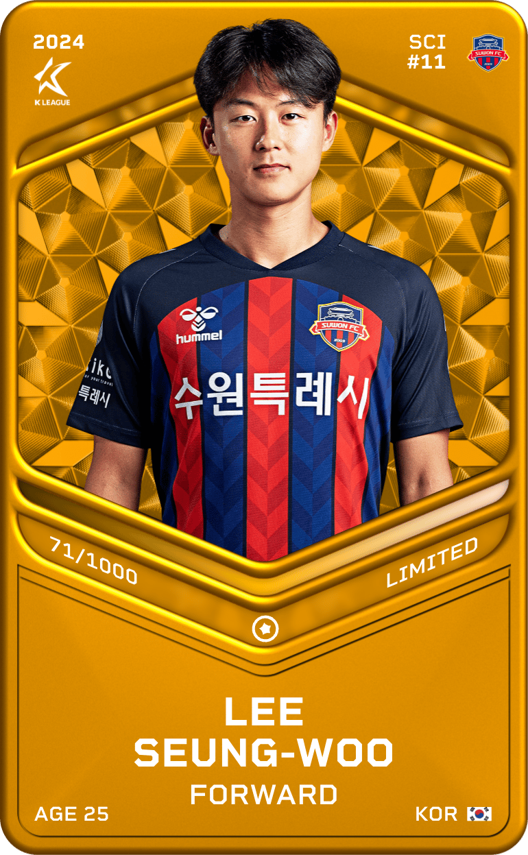 Lee Seung-Woo 2024-25 • Limited 71/1000