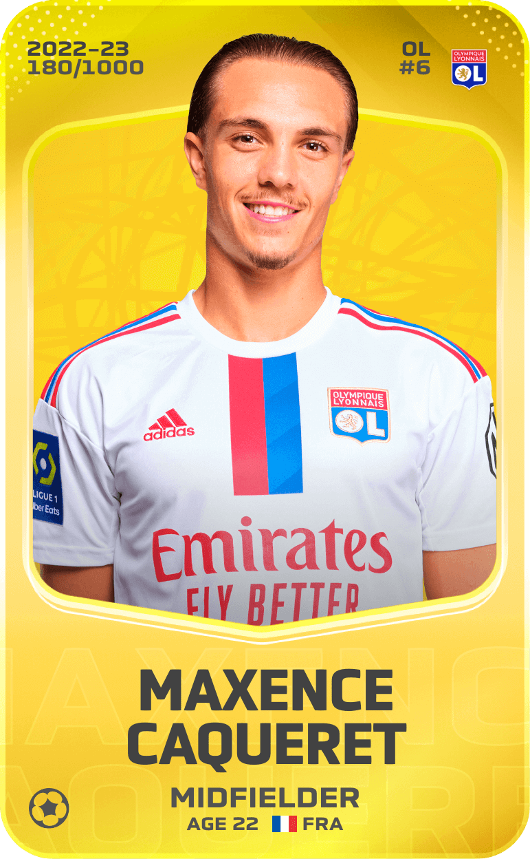 Maxence Caqueret 2022-23 • Limited 180/1000