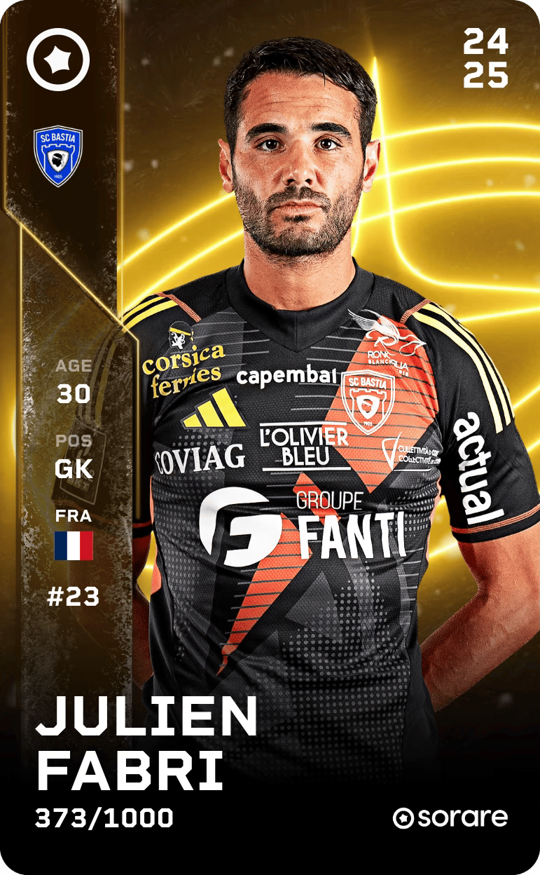 Julien Fabri 2024-25 • Limited 373/1000