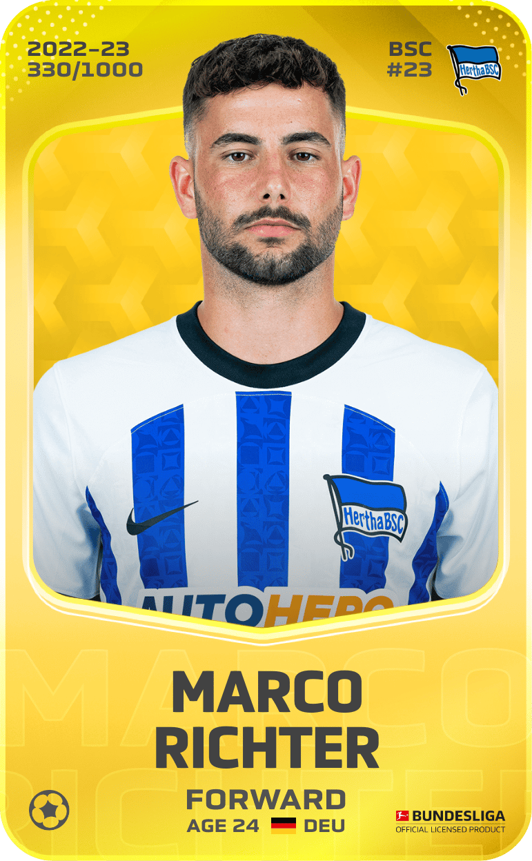 Marco Richter 2022-23 • Limited 330/1000