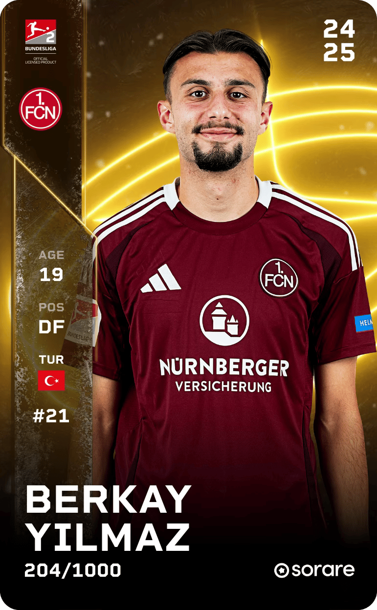Berkay Yılmaz 2024-25 • Limited 204/1000