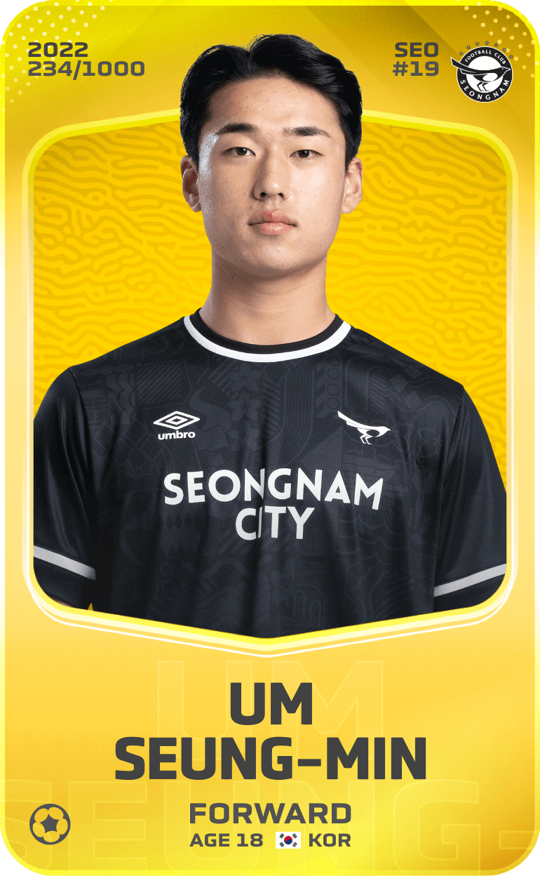 Um Seung-Min 2022-23 • Limited 234/1000