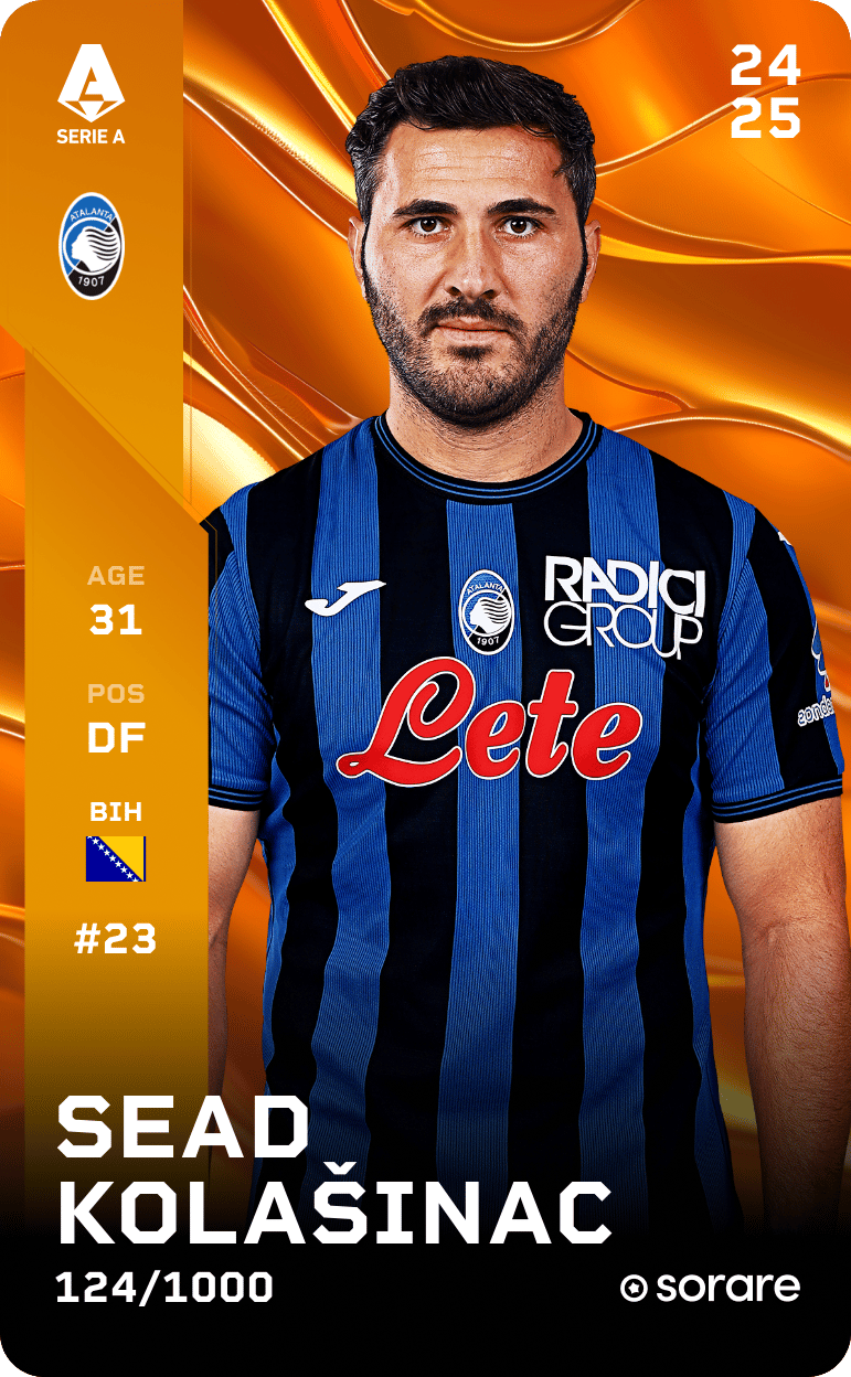 Sead Kolašinac 2024-25 • Limited 124/1000