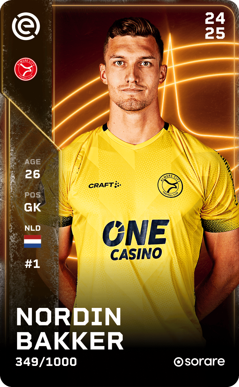 Nordin Bakker 2024-25 • Limited 349/1000