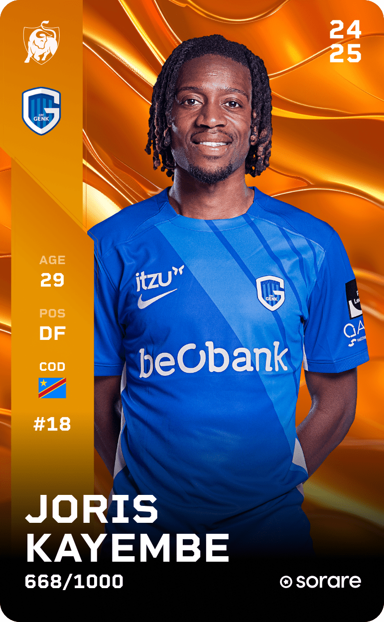 Joris Kayembe 2024-25 • Limited 668/1000