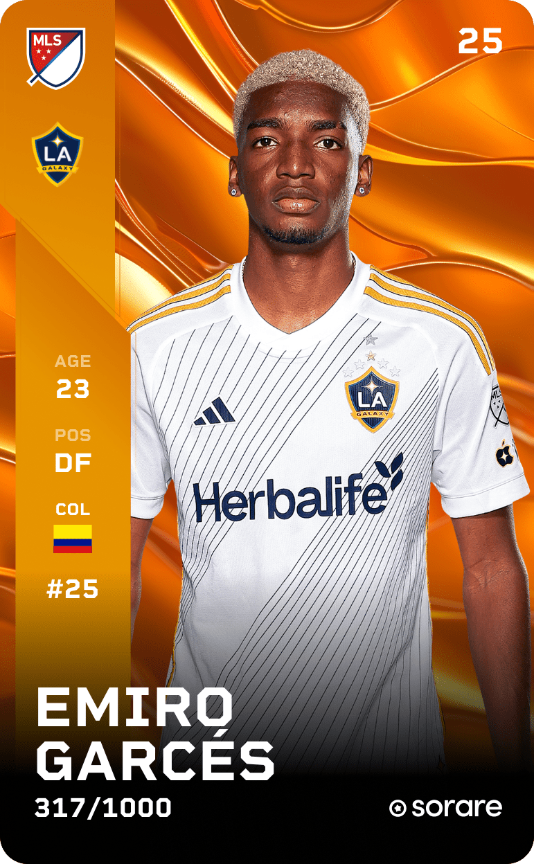 Carlos Garcés 2025-26 • Limited 317/1000