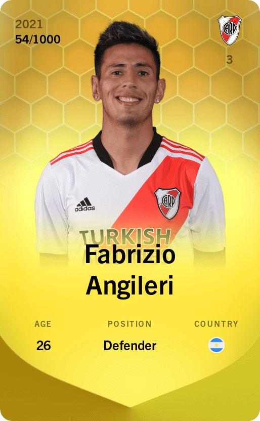 Fabrizio Angileri 2021-22 • Limited 54/1000
