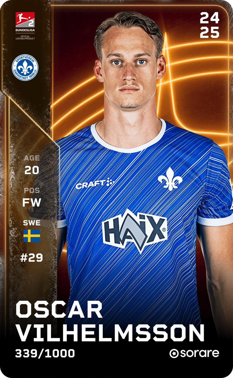 Oscar Vilhelmsson 2024-25 • Limited 339/1000