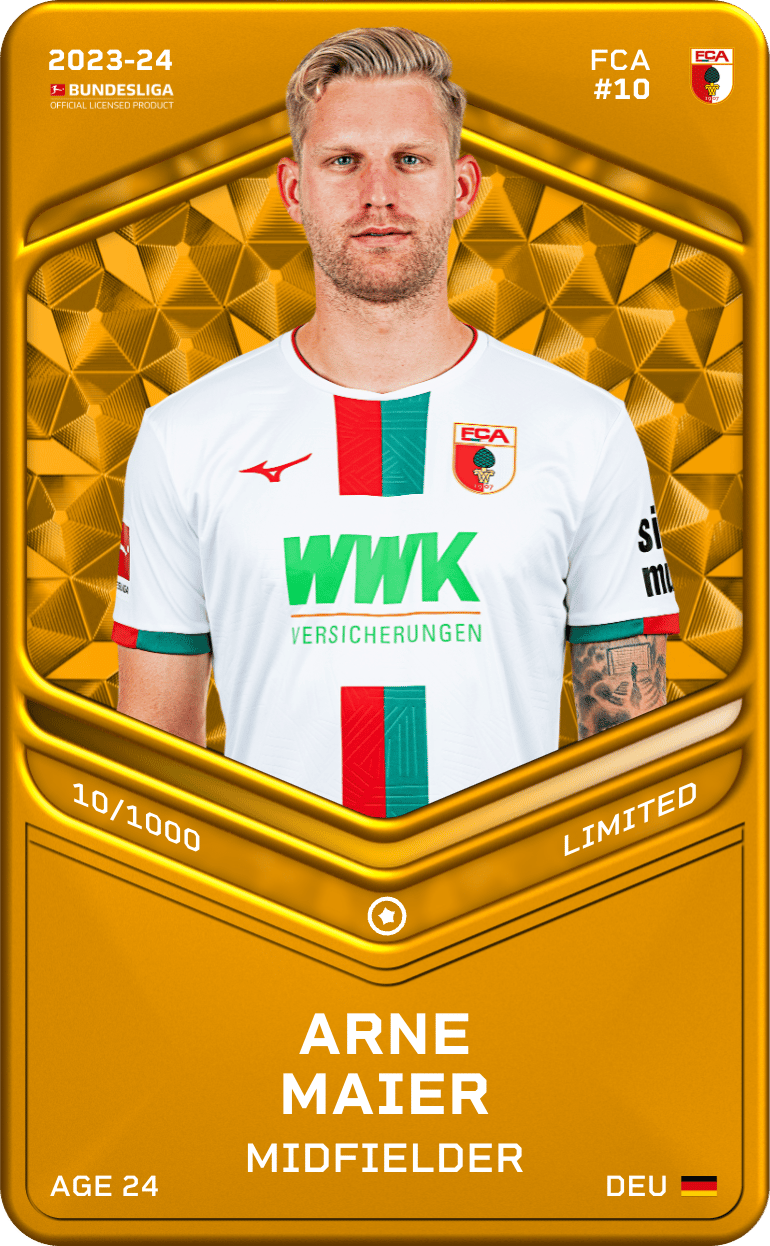 Arne Maier 2023-24 • Limited 10/1000