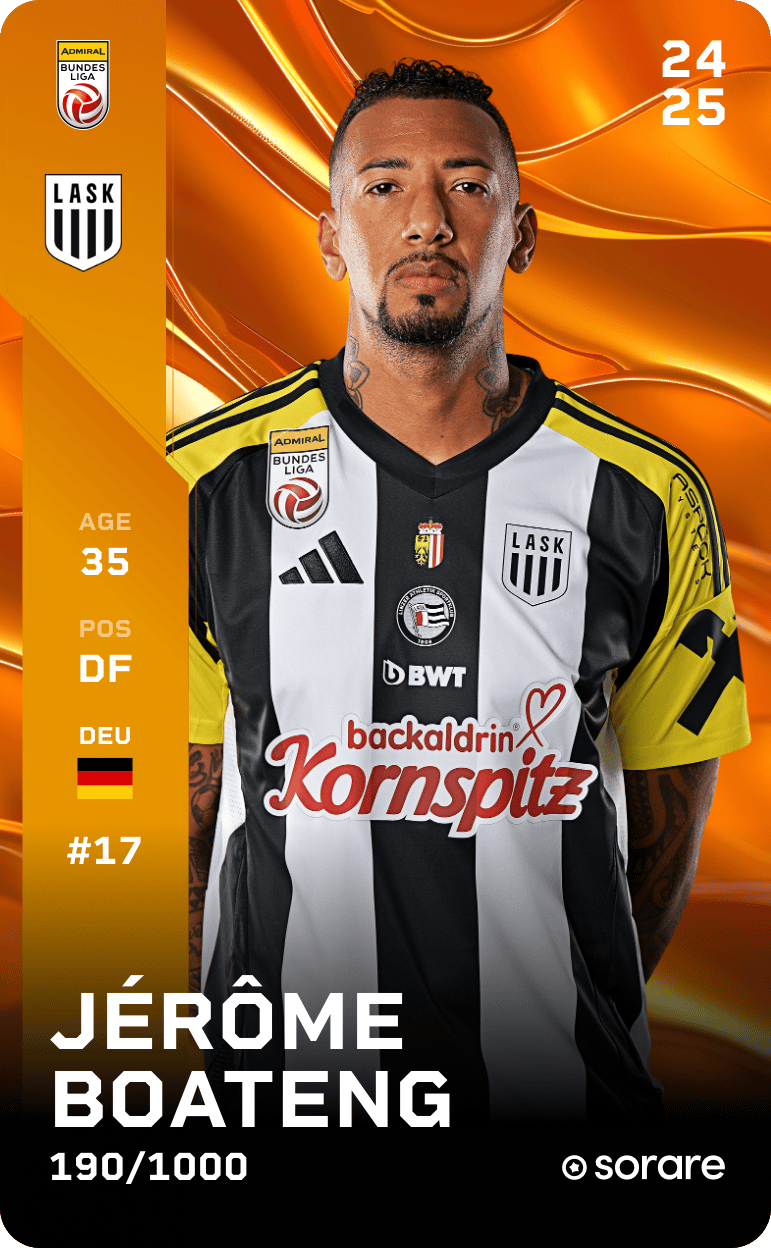 Jérôme Boateng 2024-25 • Limited 190/1000