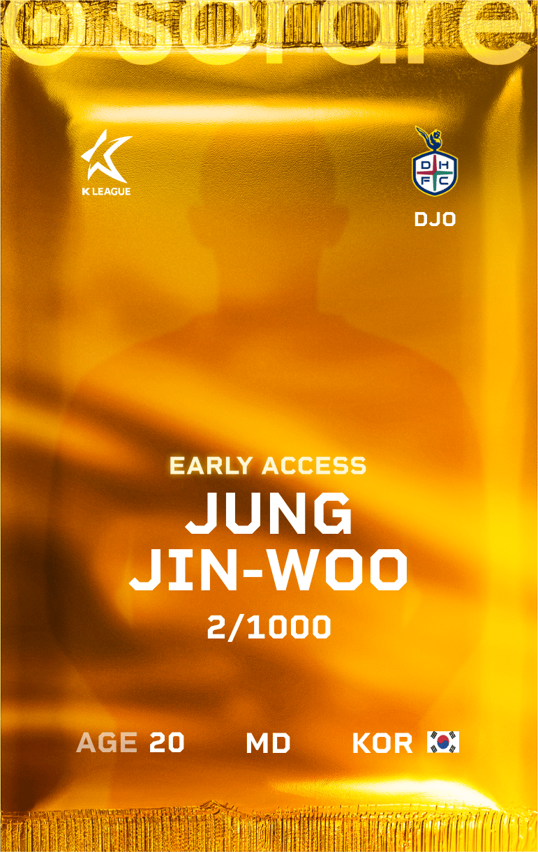 Jung Jin-Woo 2025-26 • Limited 2/1000