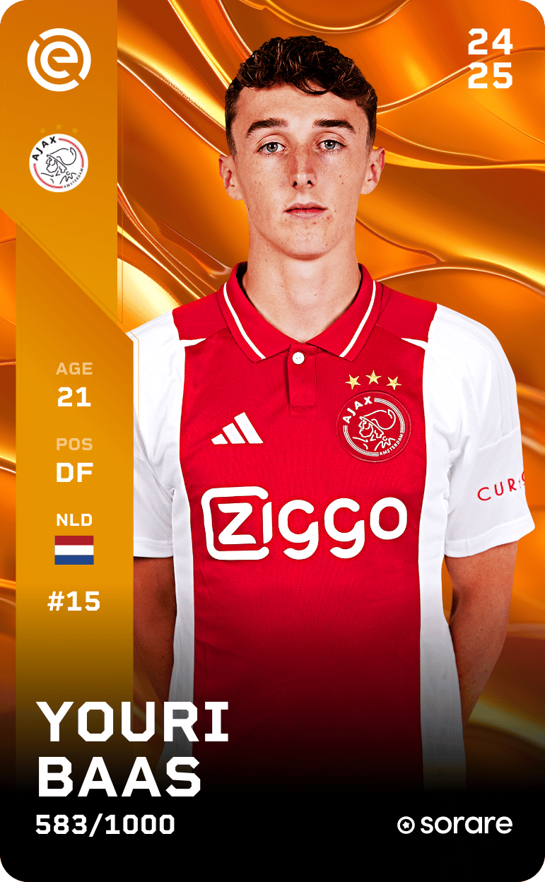 Youri Baas 2024-25 • Limited 583/1000