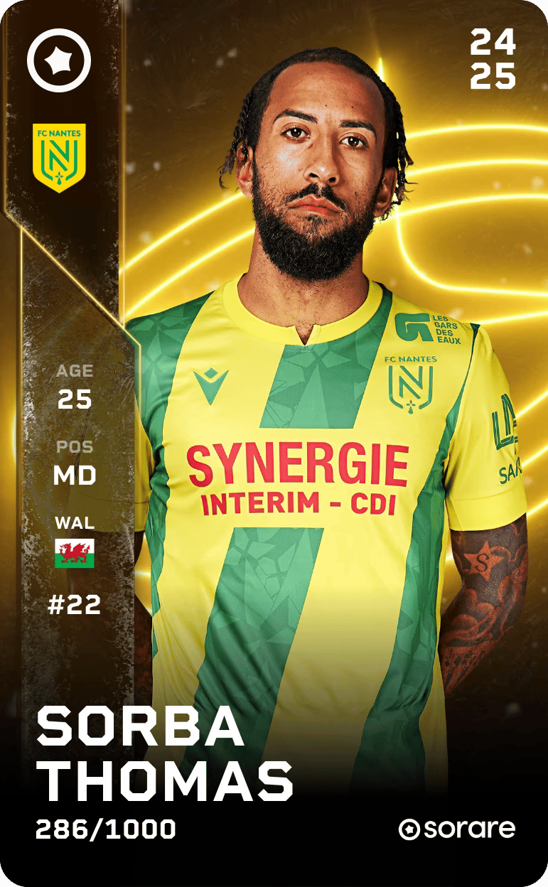 Sorba Thomas 2024-25 • Limited 286/1000