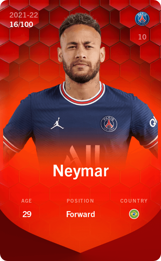 Paris Saint Germain Jersey -PSG Jersey 2021/22 Neymar - Paris