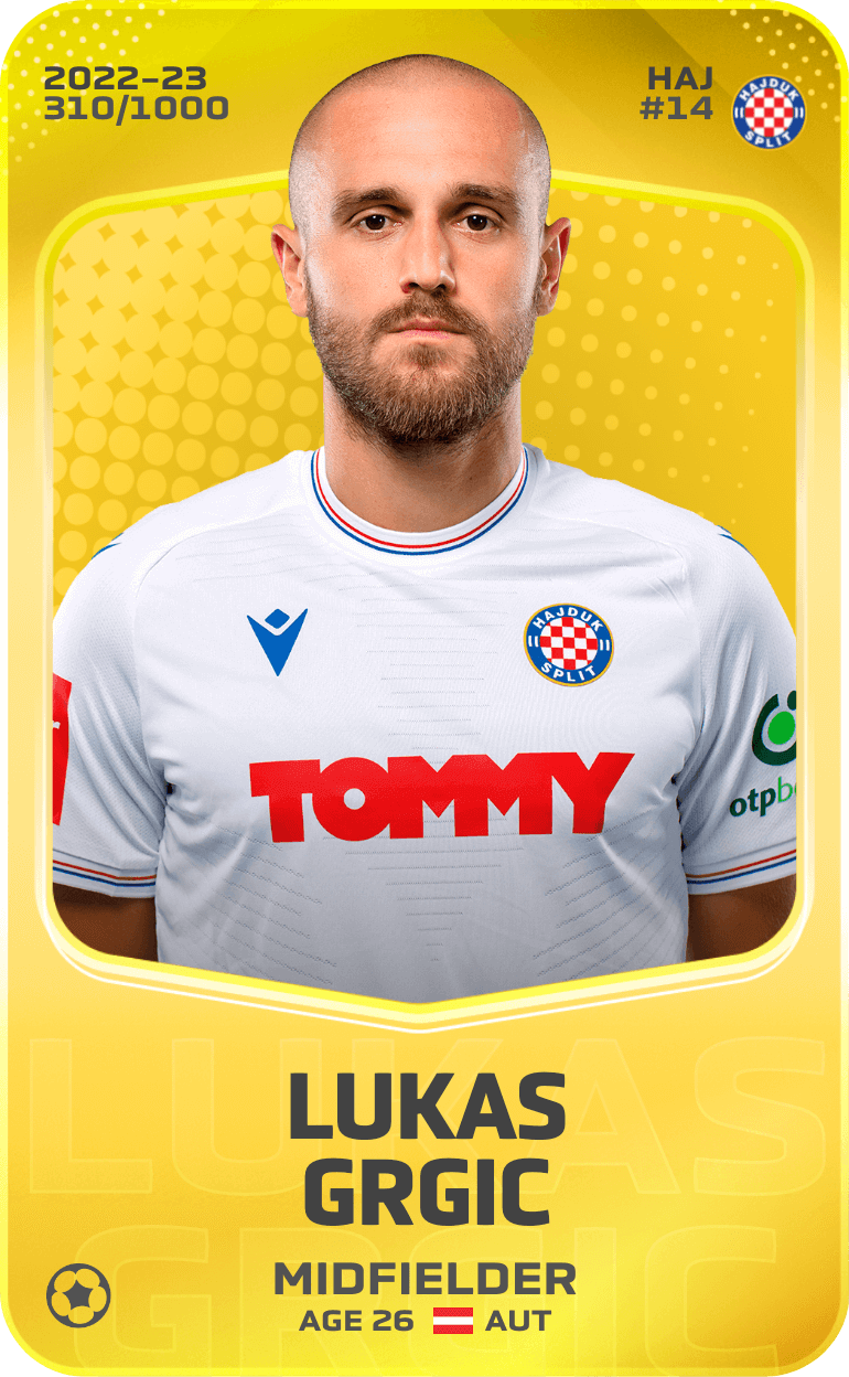 Lukas Grgic 2022-23 • Limited 310/1000