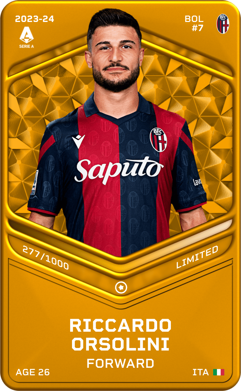 Riccardo Orsolini 2023-24 • Limited 277/1000