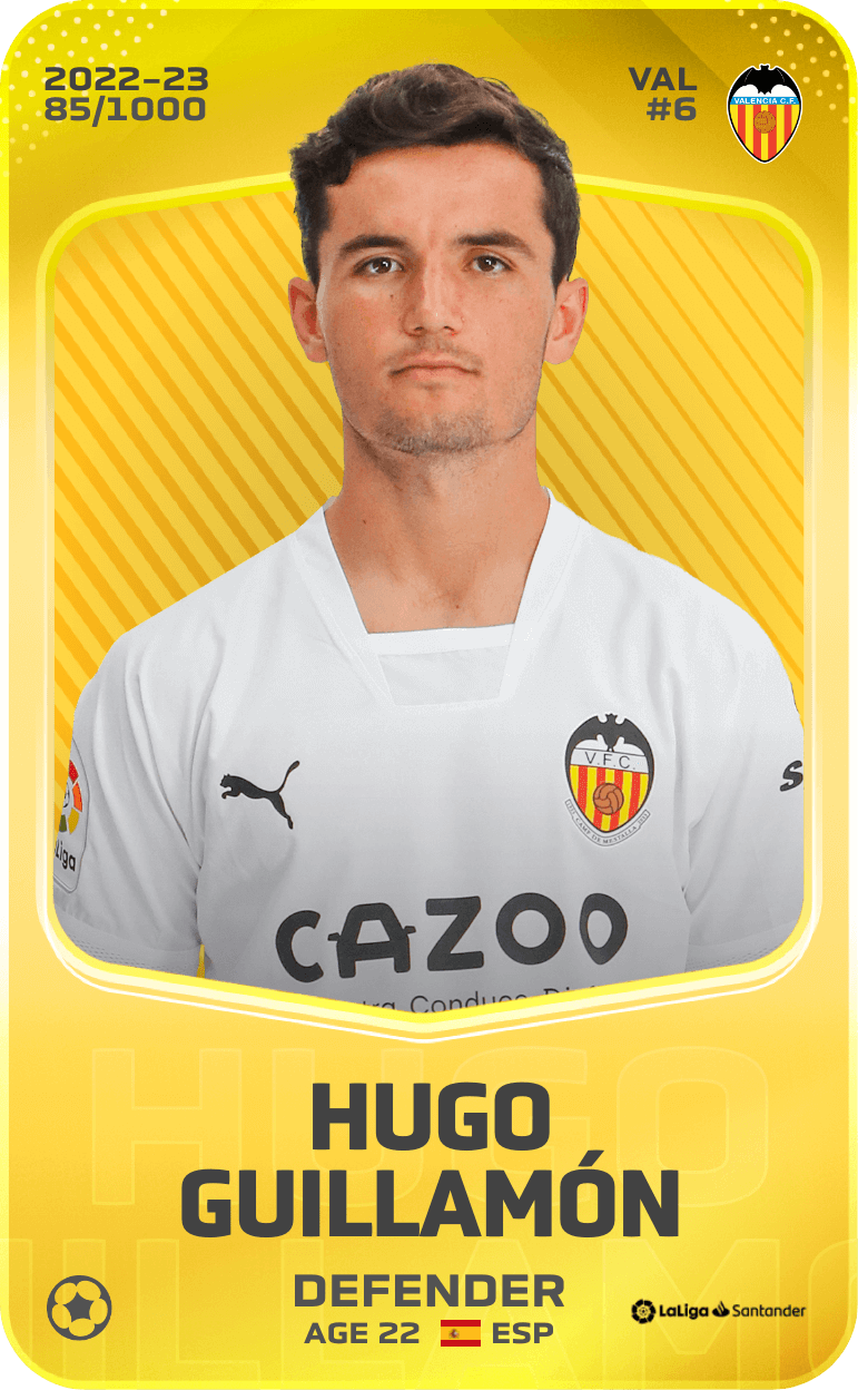 Hugo Guillamón 2022-23 • Limited 85/1000